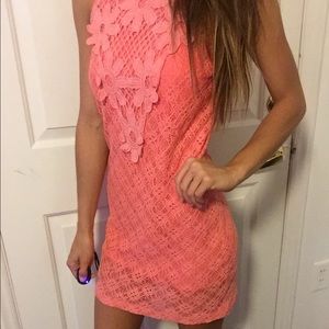 flirty floral dress
