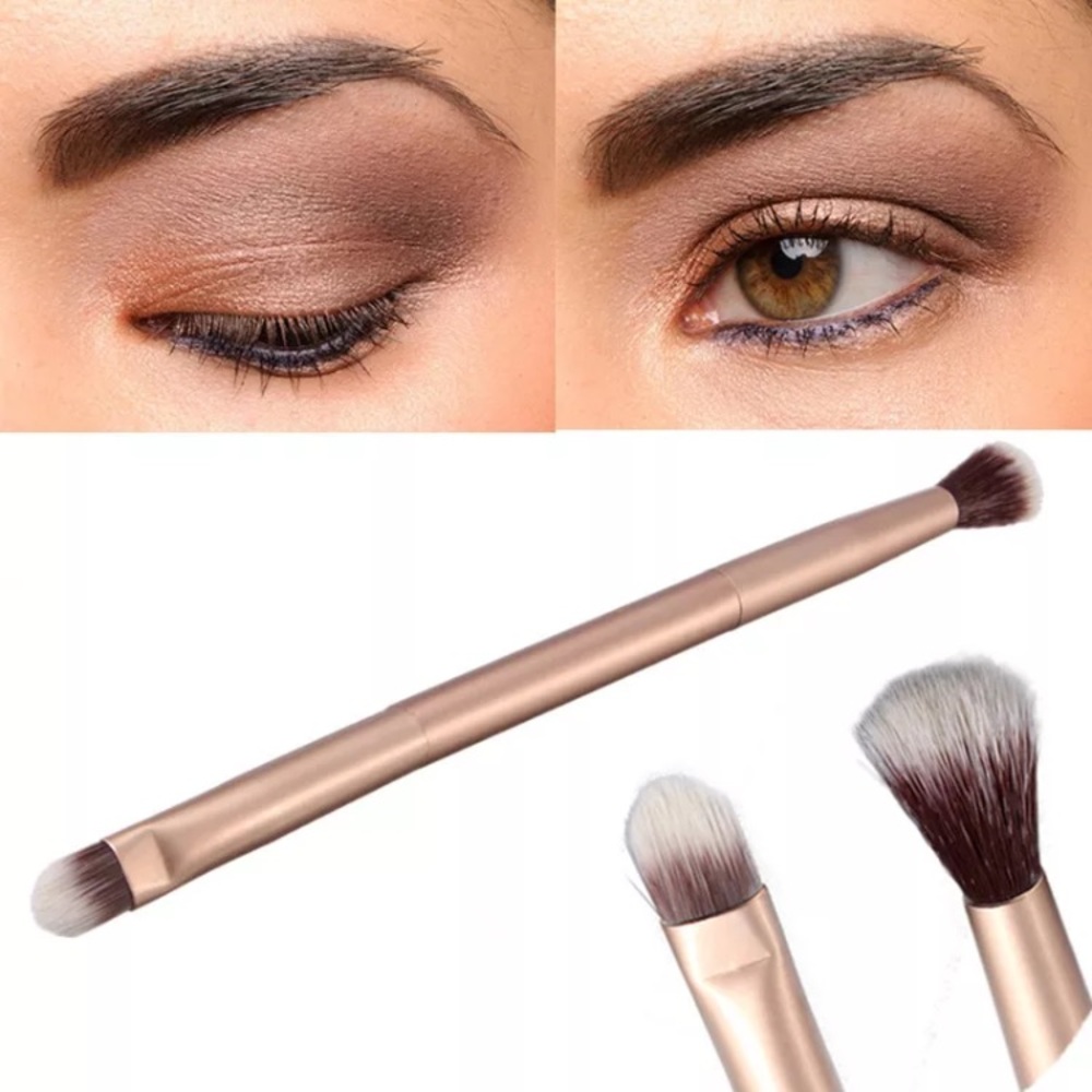 New double-ended eye shadow brush