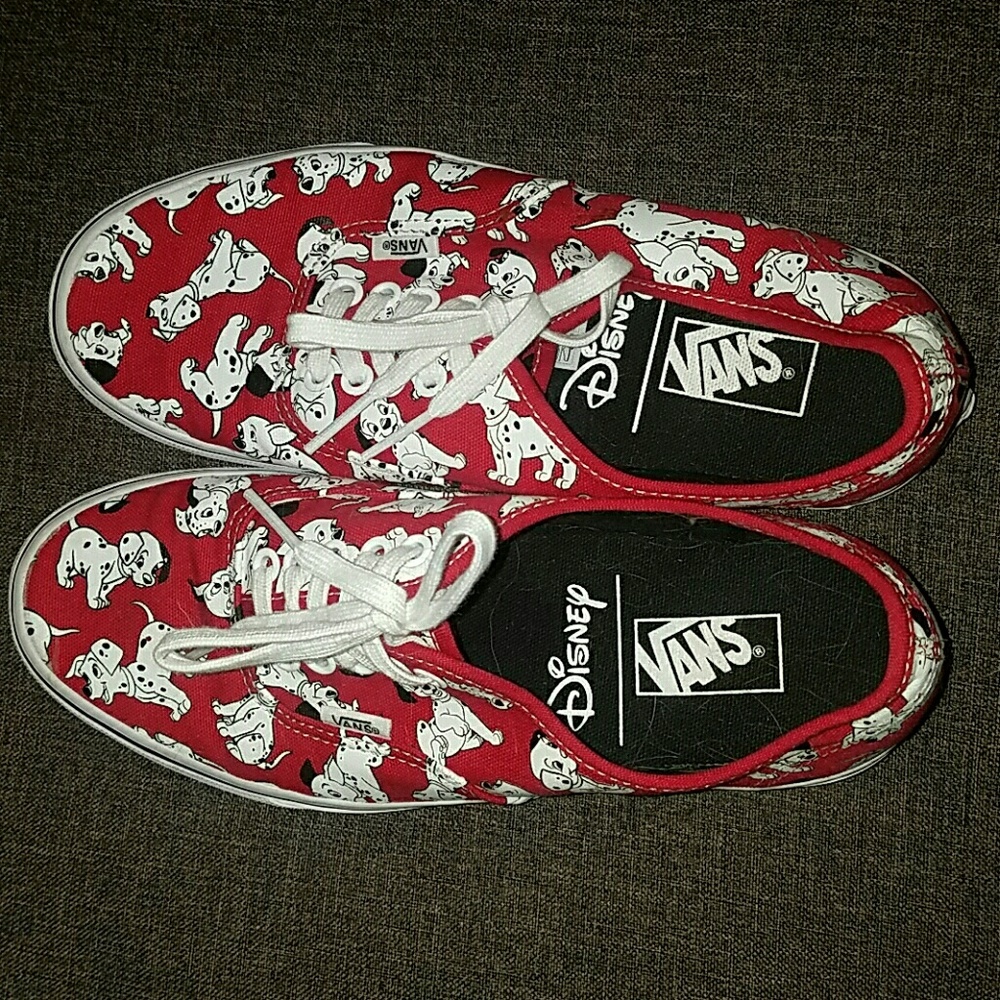 Disney 101 Dalmatians Vans size 9