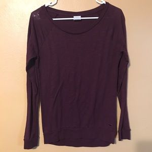 Maroon Long Sleeve Shirt