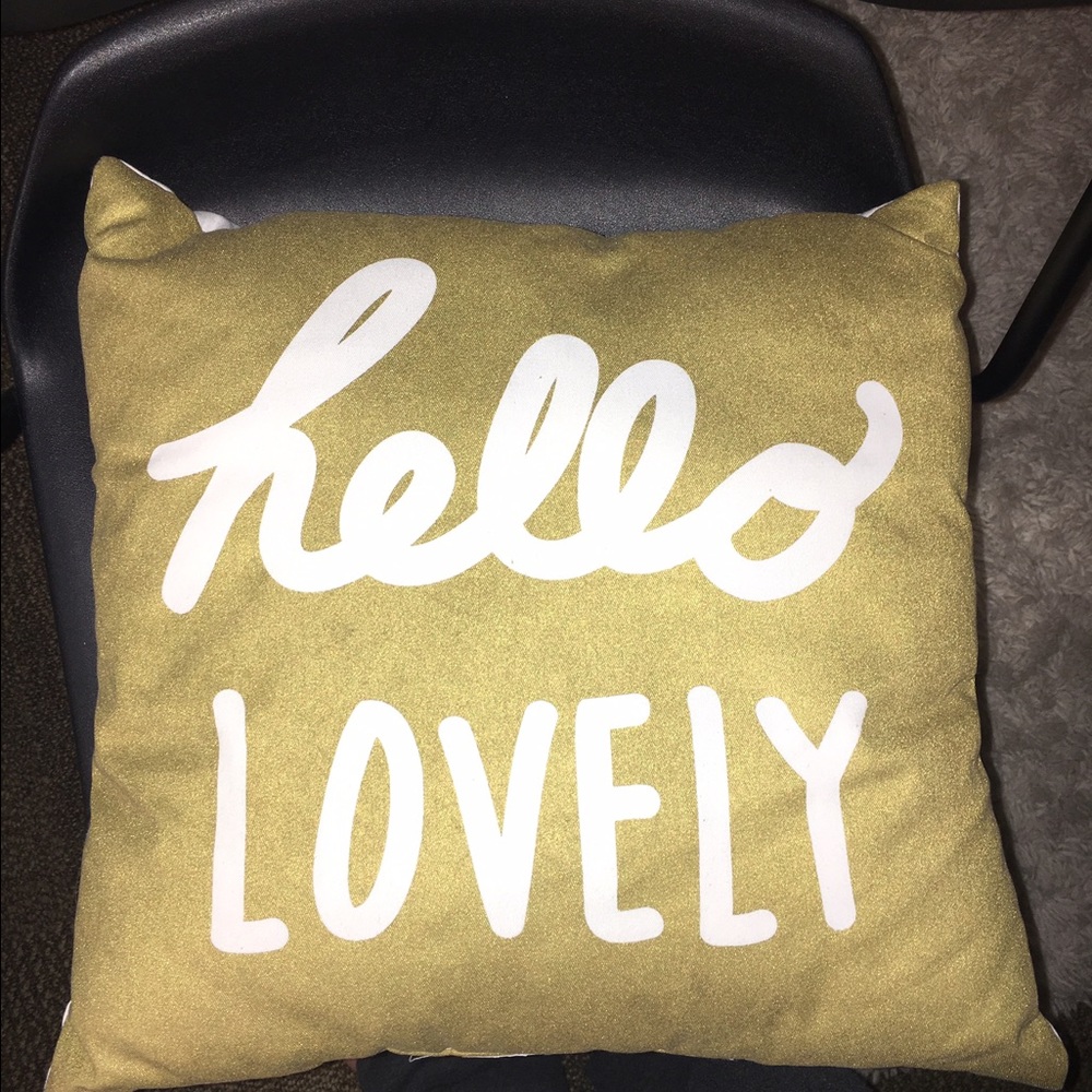 Large throw pillow