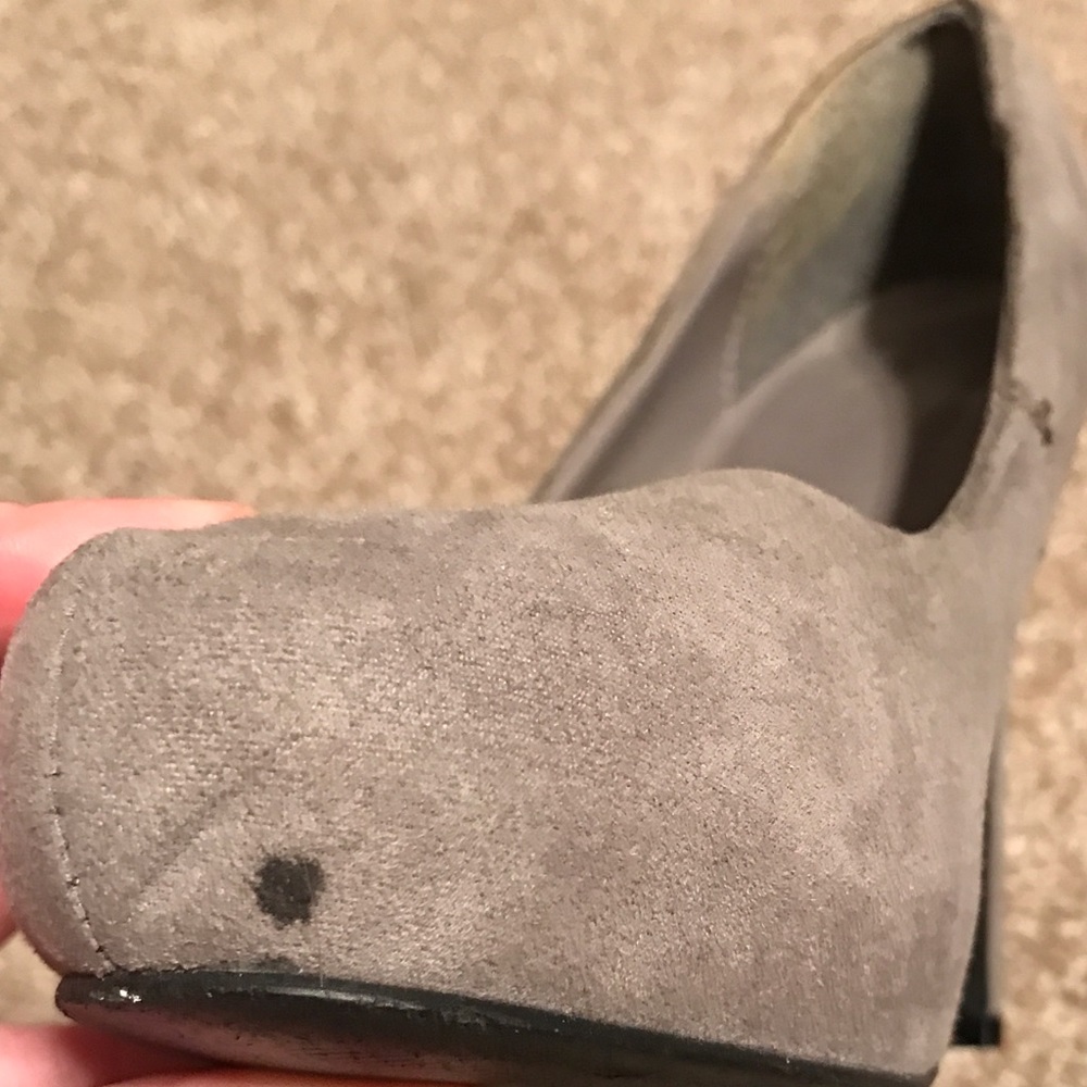 Grey Platform Pumps - Picture 6 of 6