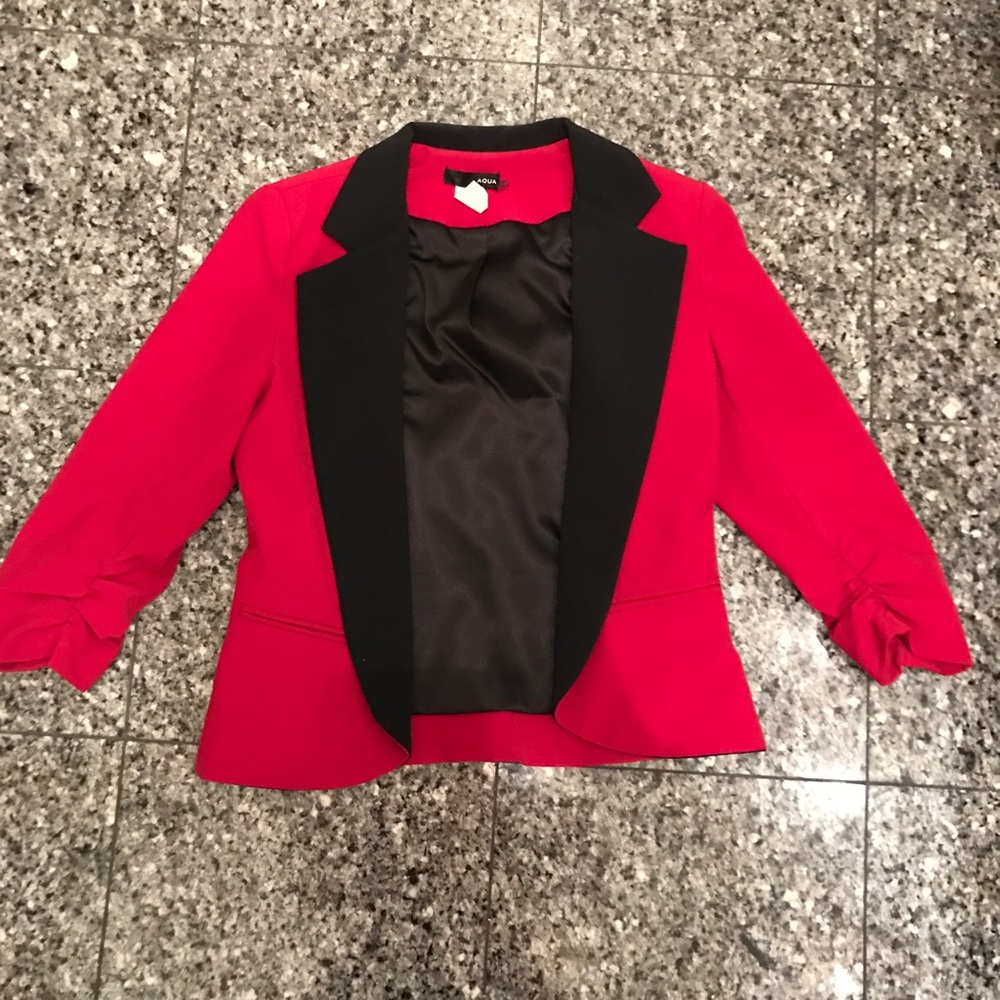 Red Aqua Blazer ❤️