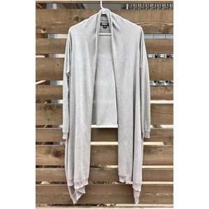DKNY Grey Melange Cardigan Size P/S