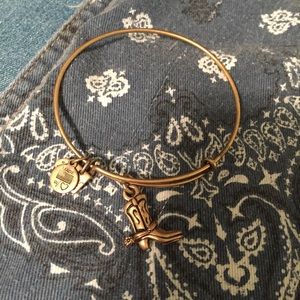 Cowboy boot alex and ani bracelet