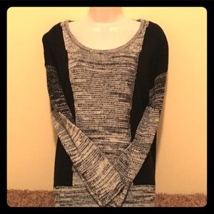 Stitchfix black and white "Ellison" sweater