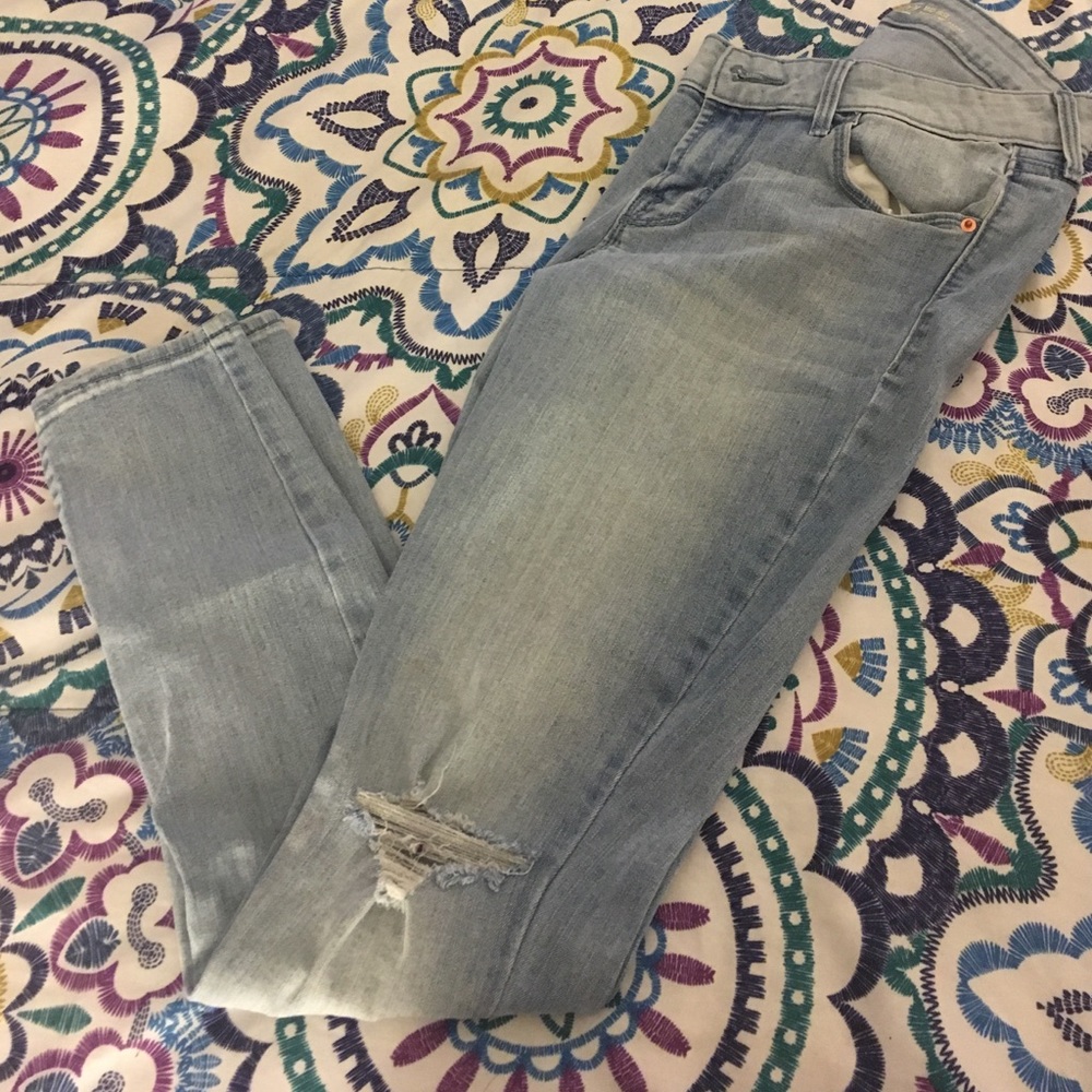 Rock star skinny jeans