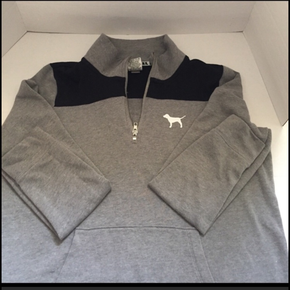 PINK Half Zip sweater