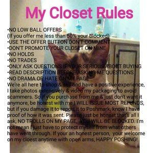 CLOSET RULES