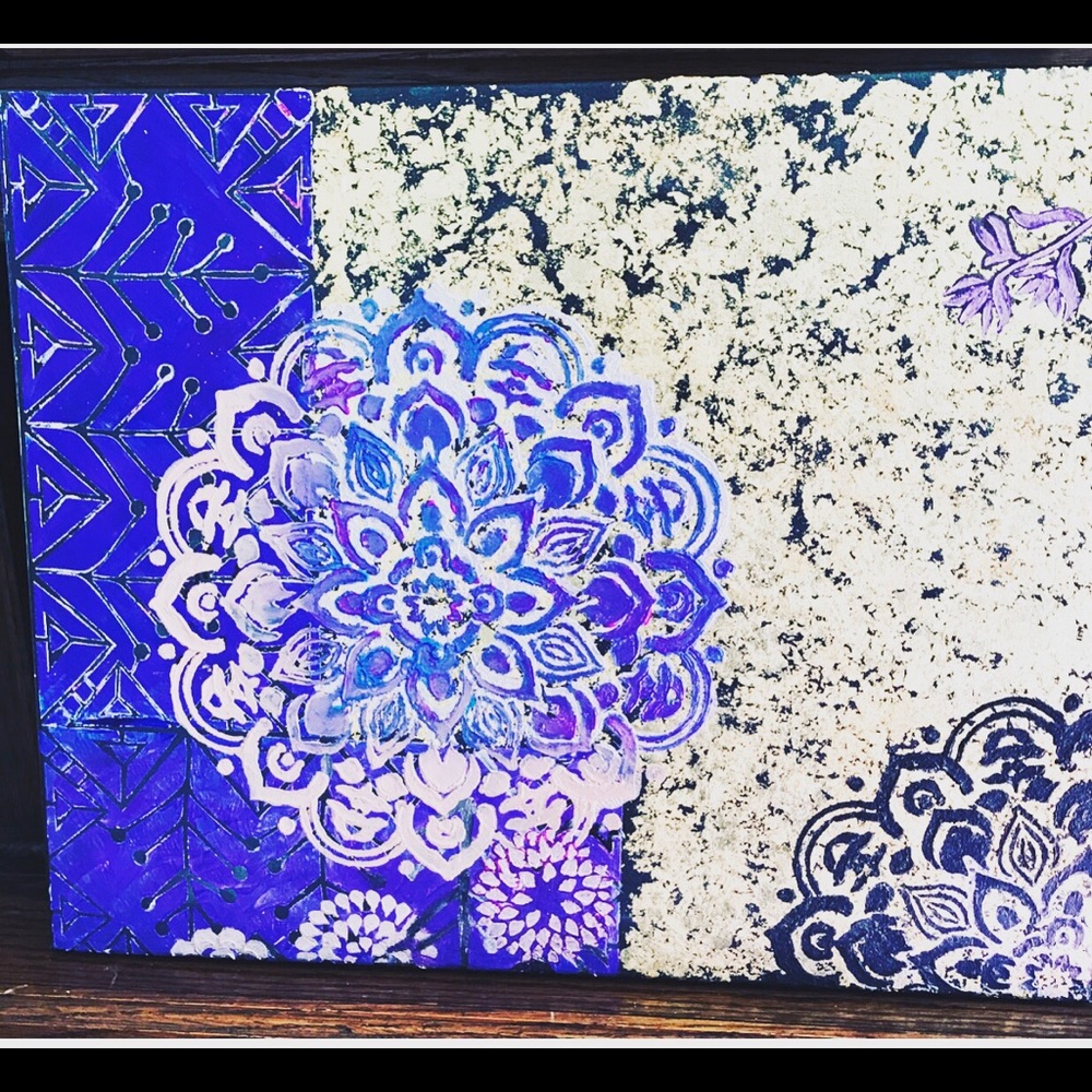 Hand painted canvas