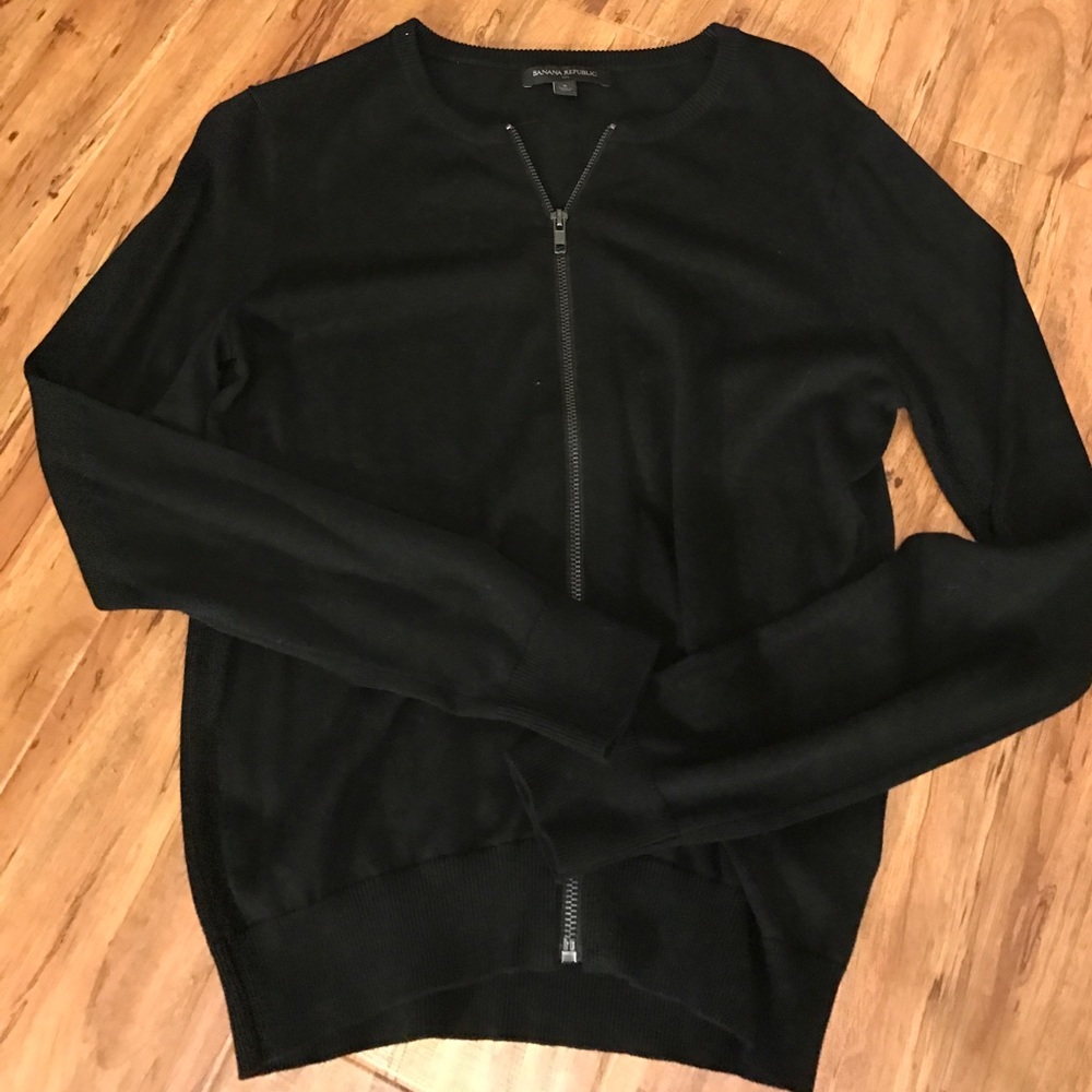 Black banana republic cardigan