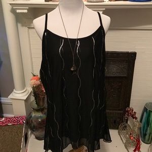 Maurice's sequin top size 2