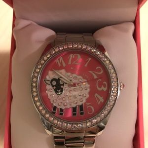 Betsy Johnson Pink Sheep Watch