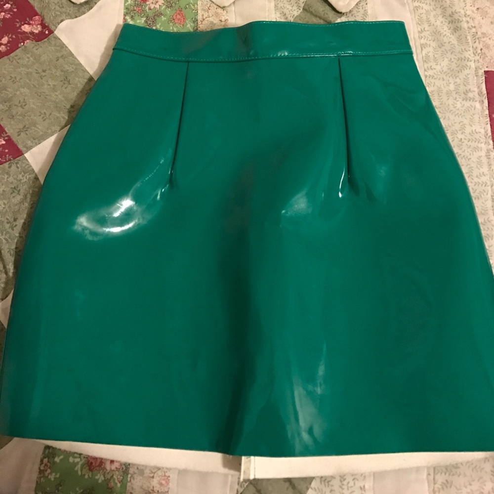 SOLD! American Apparel Vinyl Miniskirt