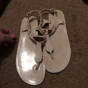 Michael kors jelly sandals