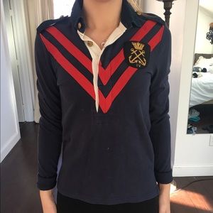 Ralph Lauren Polo Rugby Long Sleeve size small