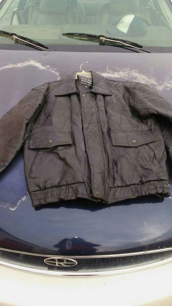Leather jacket