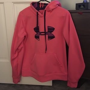 Pink Under Armour Sweatshirt