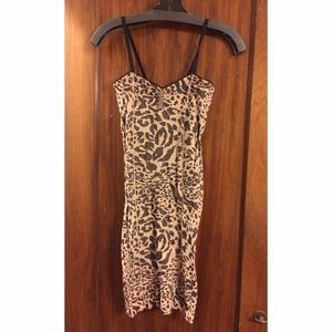 Free people leopard print dress