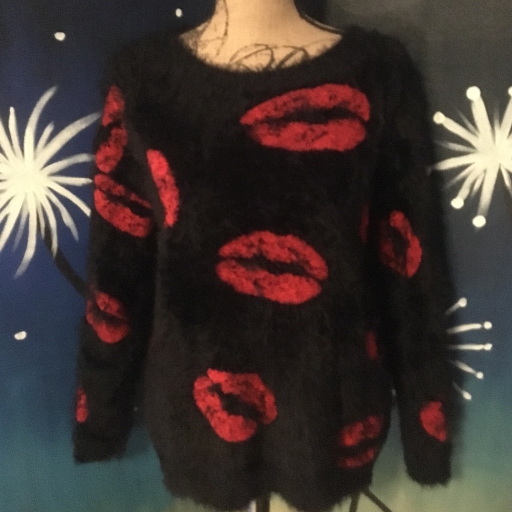 Super fuzzy sweater