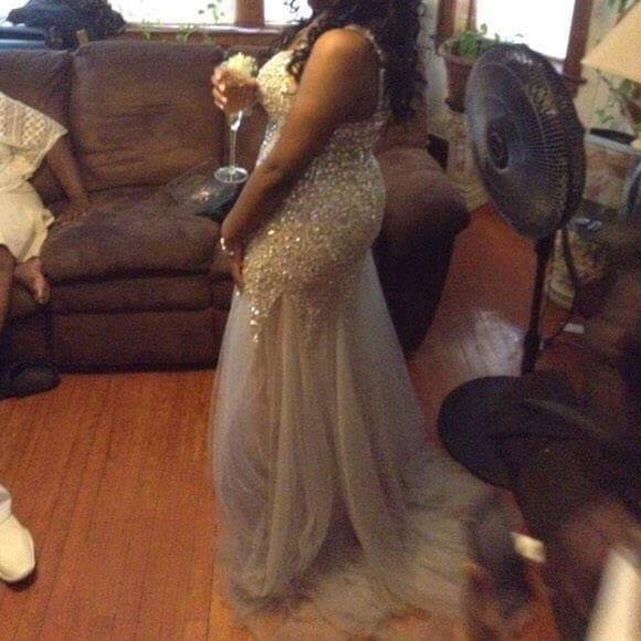 Beaded Prom Dress - Picture 7 of 7