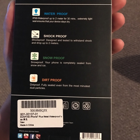 iPhone 7 Plus waterproof case - Picture 2 of 3