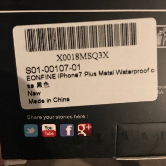 iPhone 7 Plus waterproof case - Picture 3 of 3