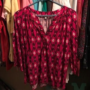 Crown and ivy 3/4 sleeve