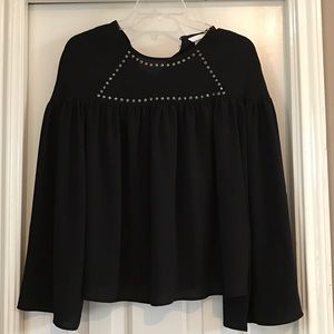 H&M Black dress top