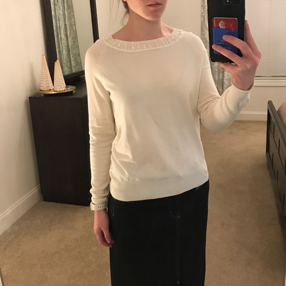 Cream Sweater