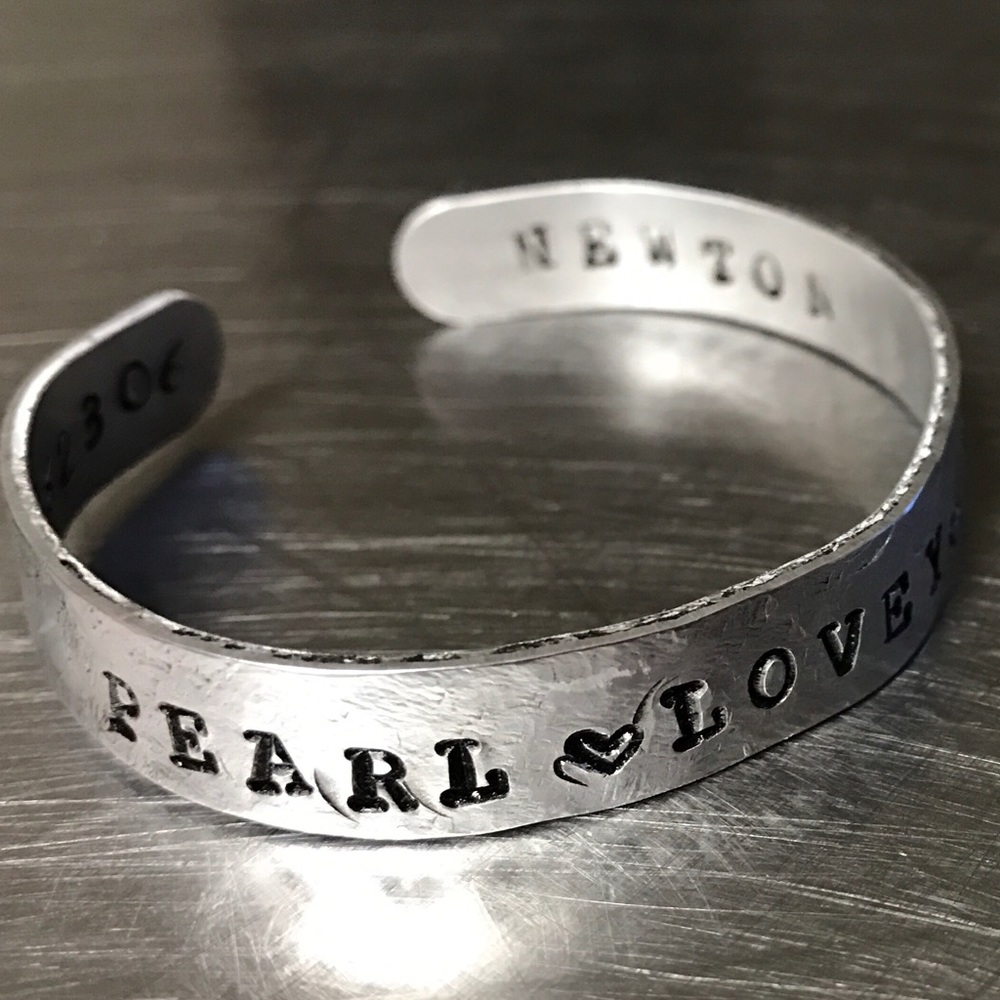 Customizable bracelet with children's names!