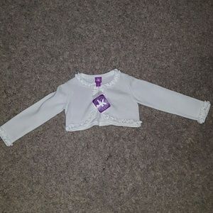 toddler girls white sweater