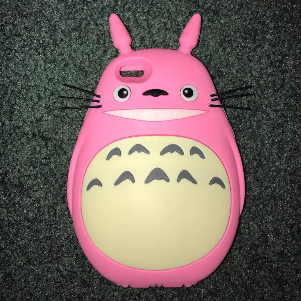 Pink totoro iPhone 6/6s case