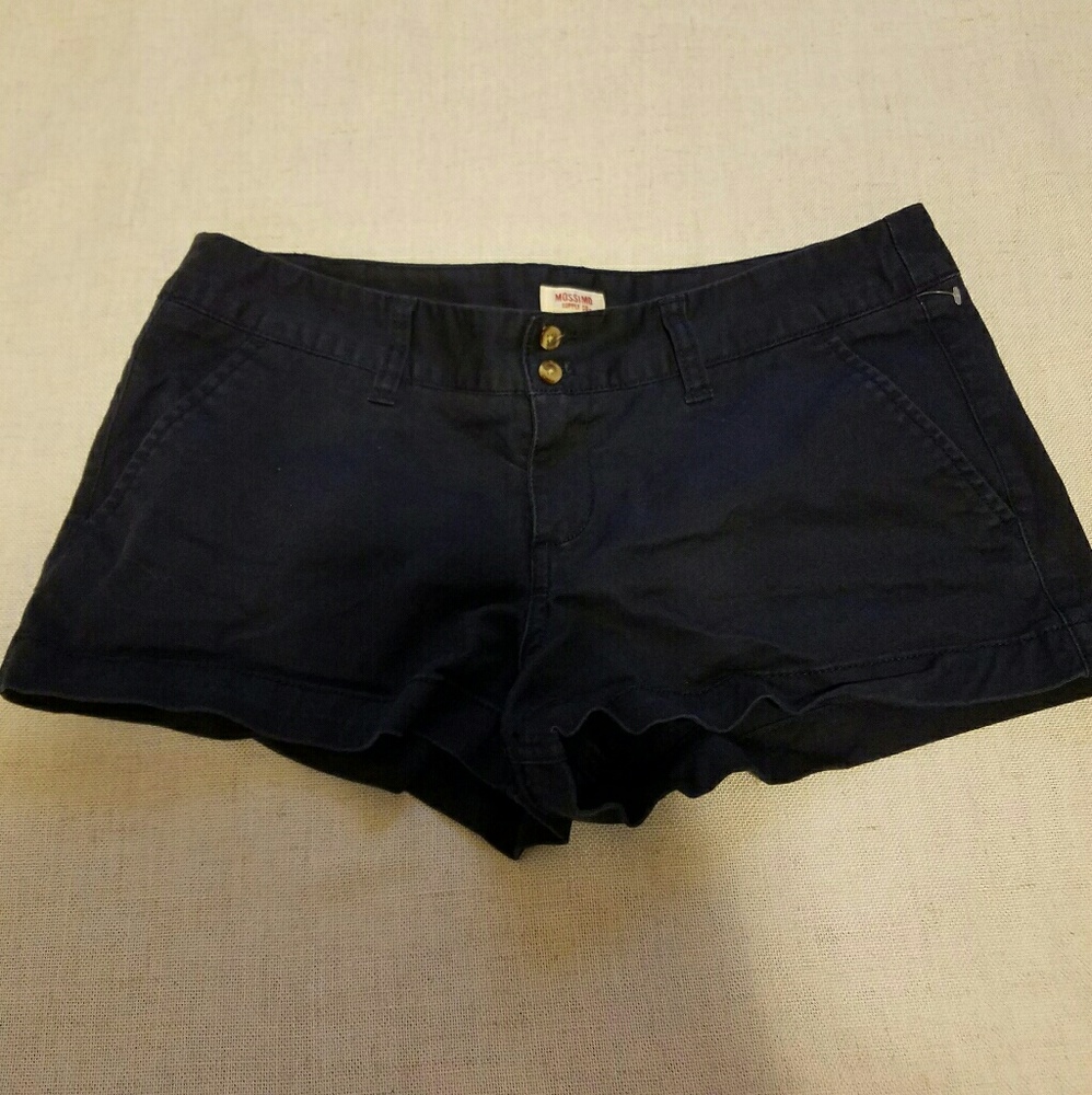 Mossimo Navy Blue Shorts