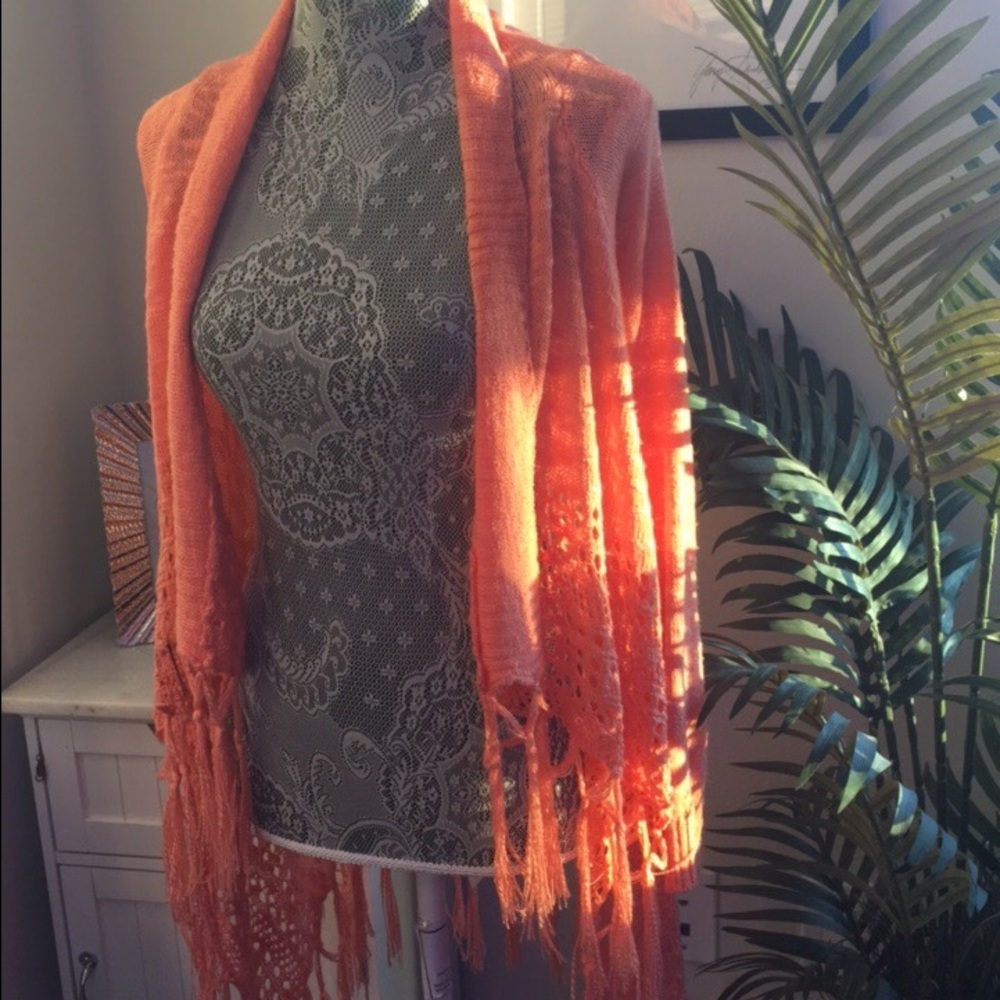 Coral sweater