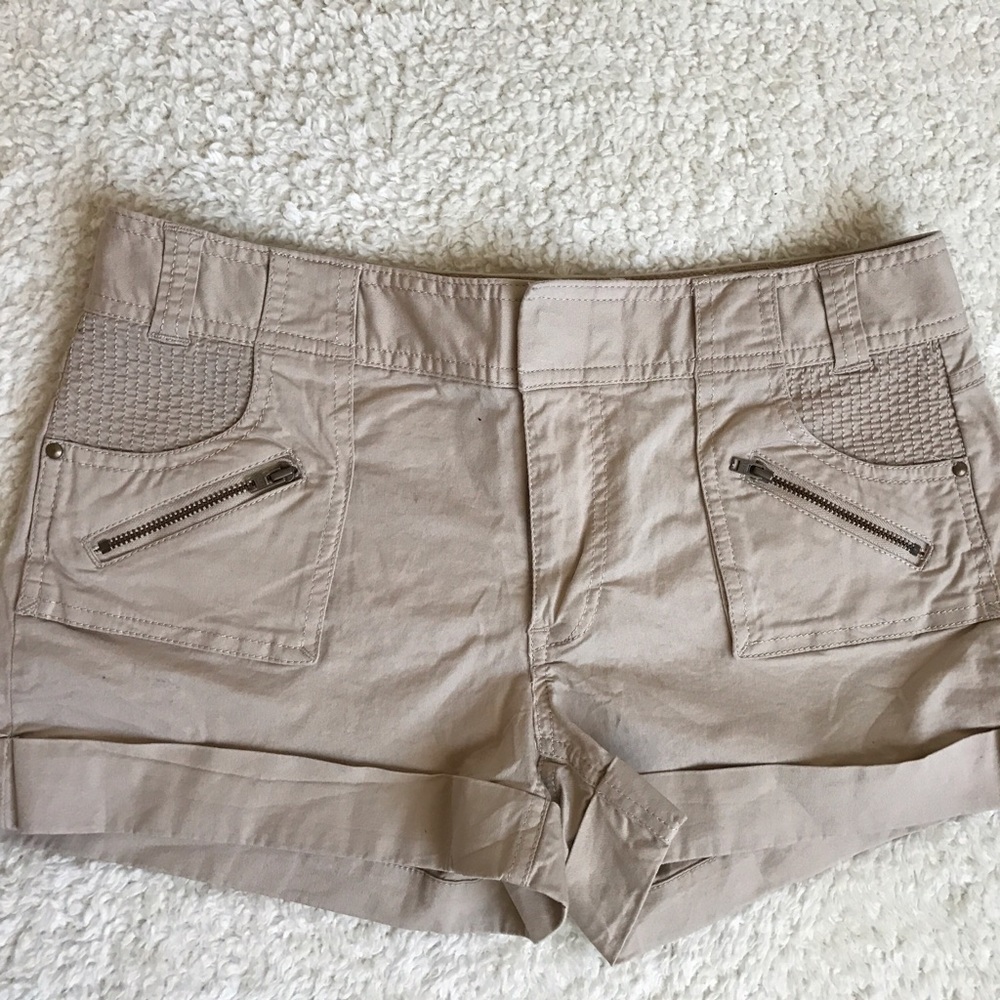 Express khaki shorts