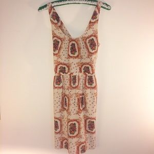 Madewell summer dress with back cutouts