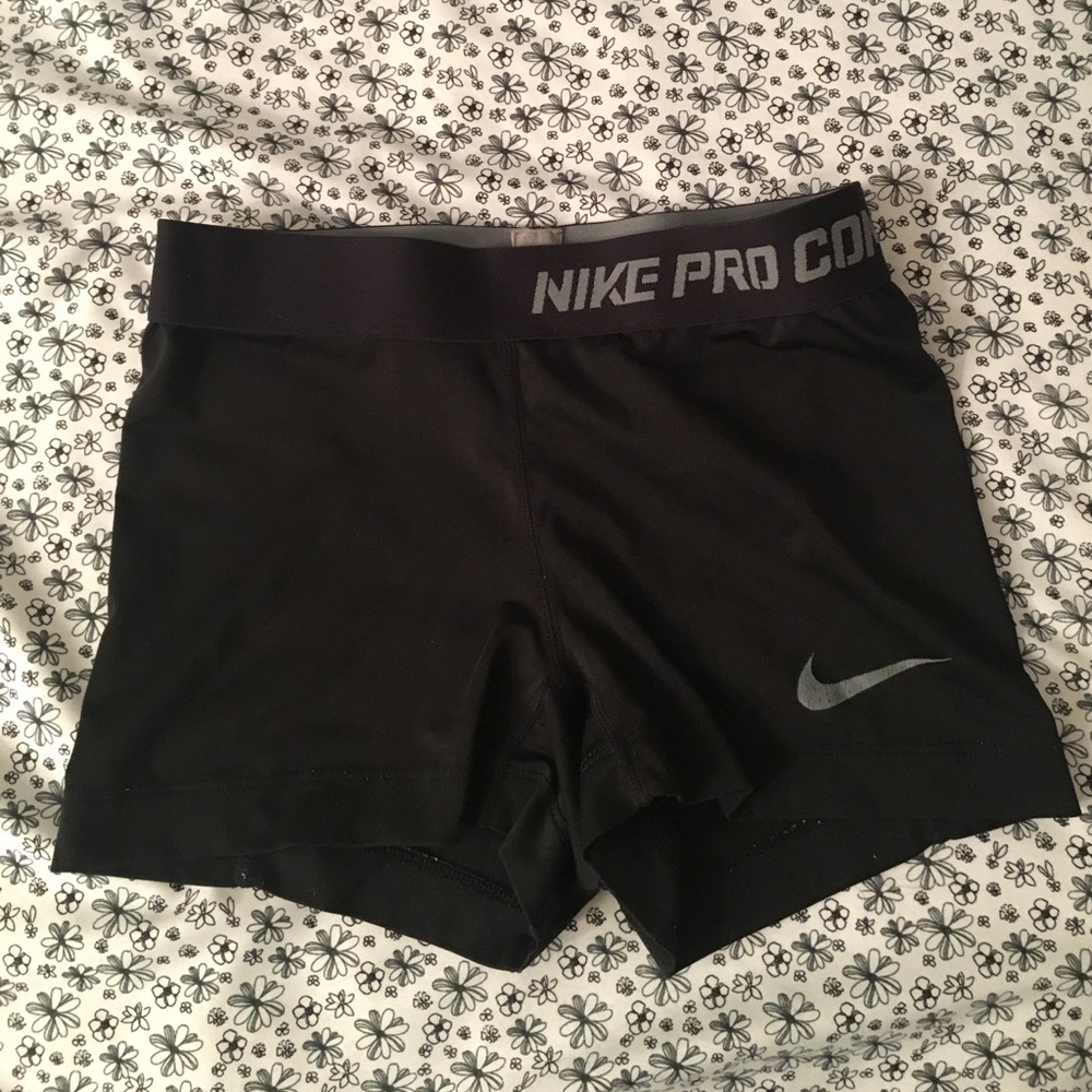 Nike pro compression shorts!