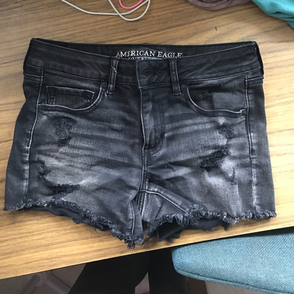 Black American Eagle shorts