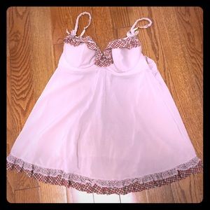 Dusty pink Victoria's Secret neglige