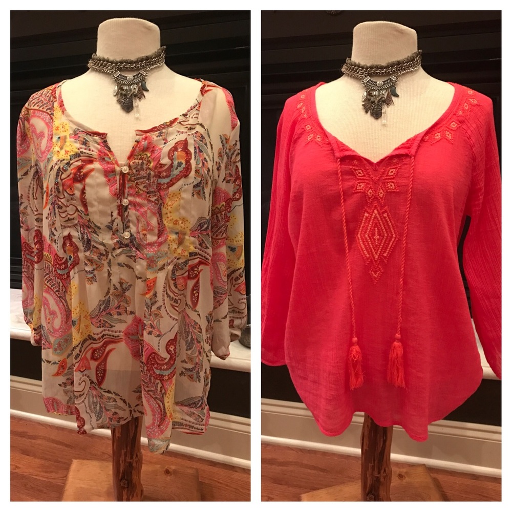 Old Navy both tops