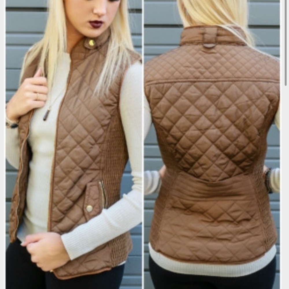 Tan vest