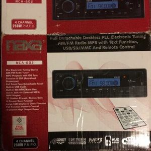Naxa nca-602 car radio