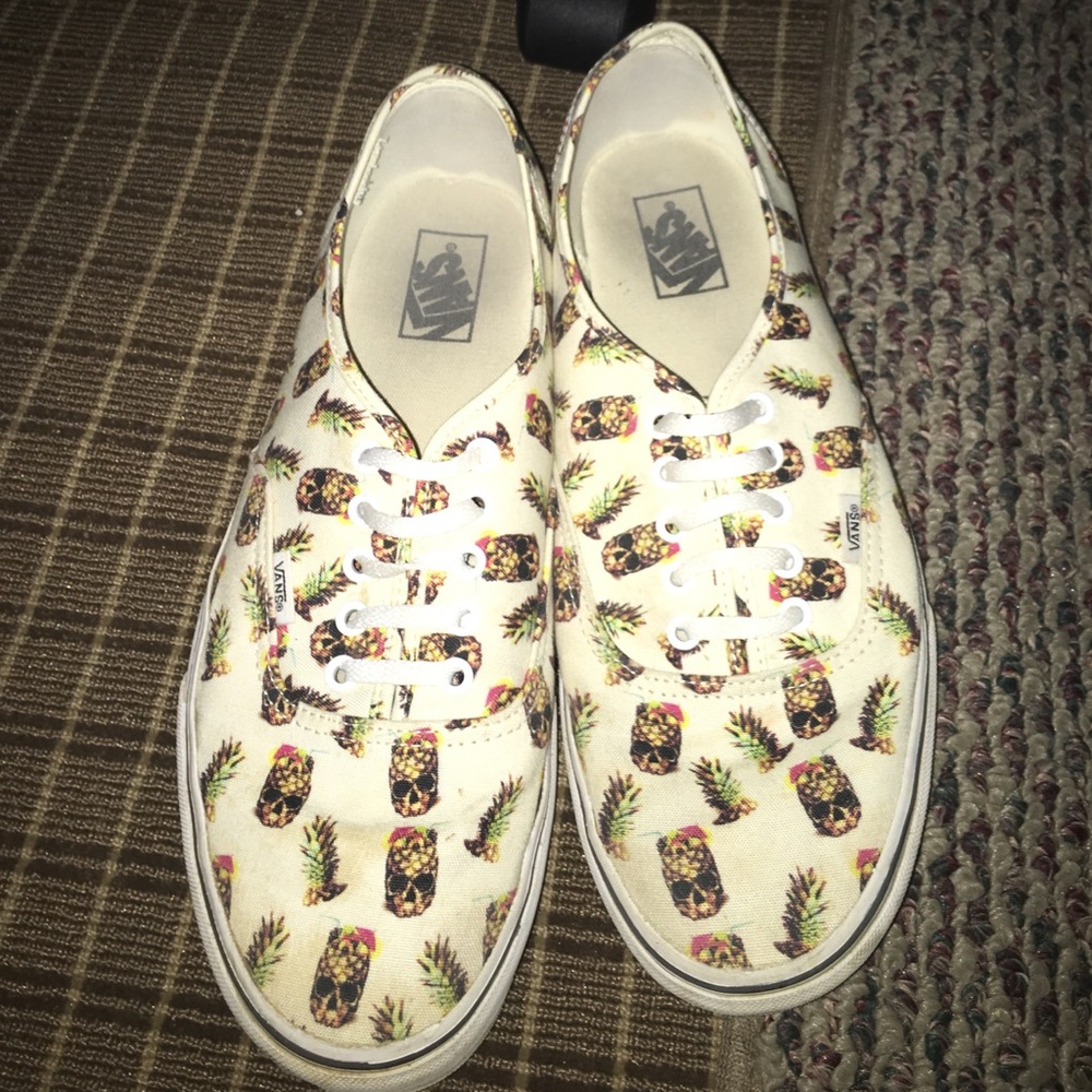 Pineapple Vans Size 12