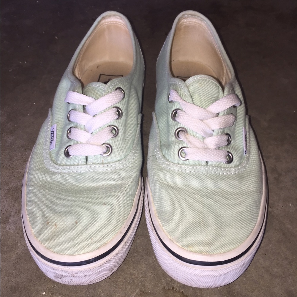Vans Classics (teal) (size 6.5)