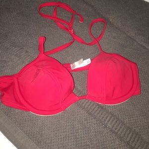 Victoria's Secret red bikini top