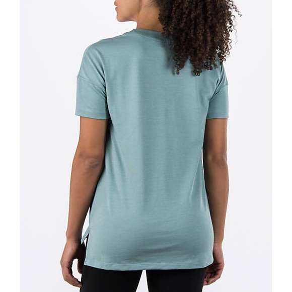 Nike Seafoam Green Slouchy Tee - Picture 3 of 4