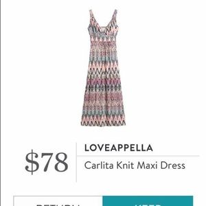 Stitch fix Loveappella Carlita maxi dress