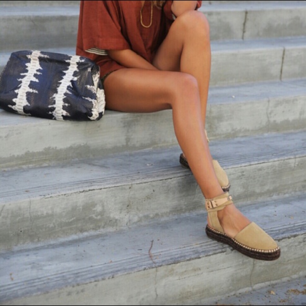 Free People 'Aurora' Ankle Strap Espadrille
