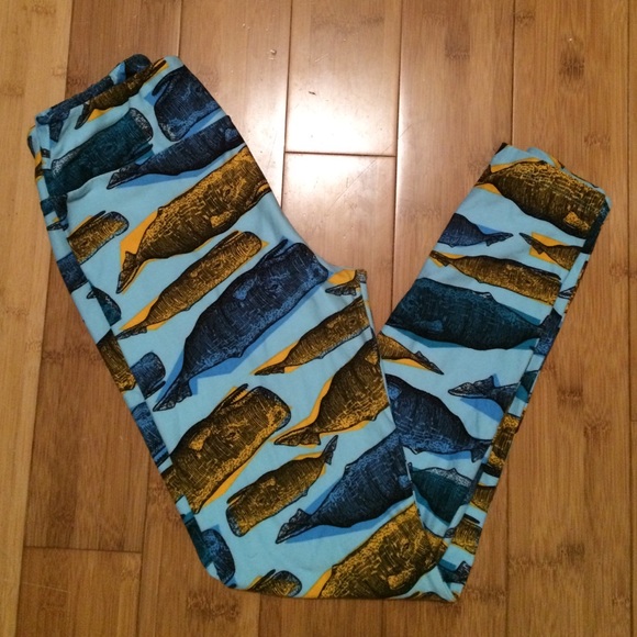 LuLaRoe Pants - Lularoe Whale leggings